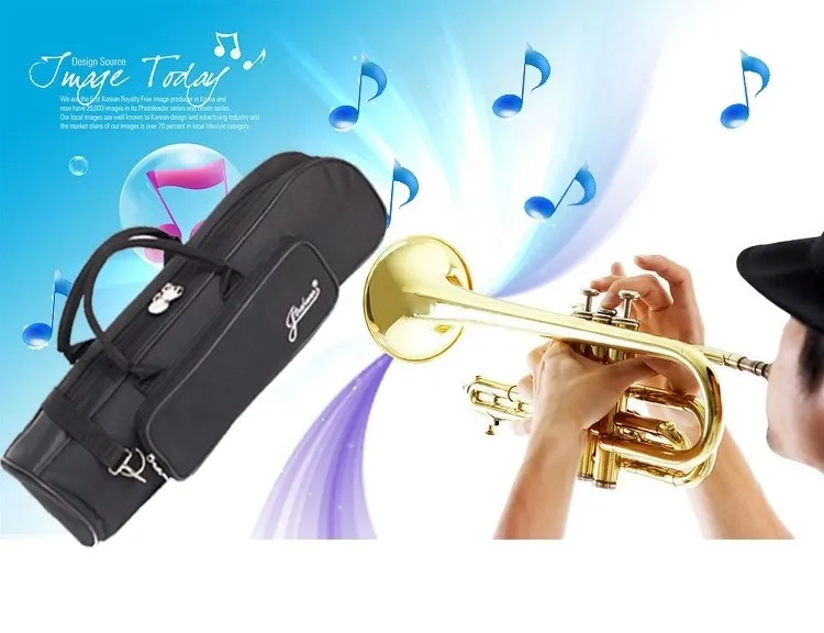 High quality Professional instrument case portable trumpet gig bag backpack waterproof design