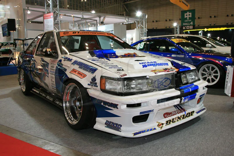 1983-1987 Toyota Corolla AE86 Levin Dmax Style Front Bumper FRP (9)