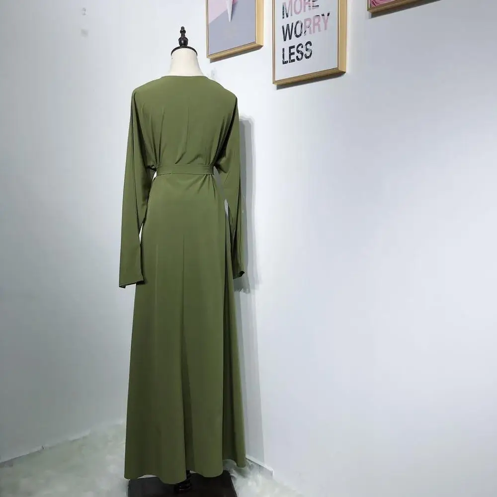 Vestidos abaya мусульманское платье Рамадан Арабский исламский хиджаб платье Турция Кафтан Marocain Tesettur Elbise кафтан халат Дубай Femme