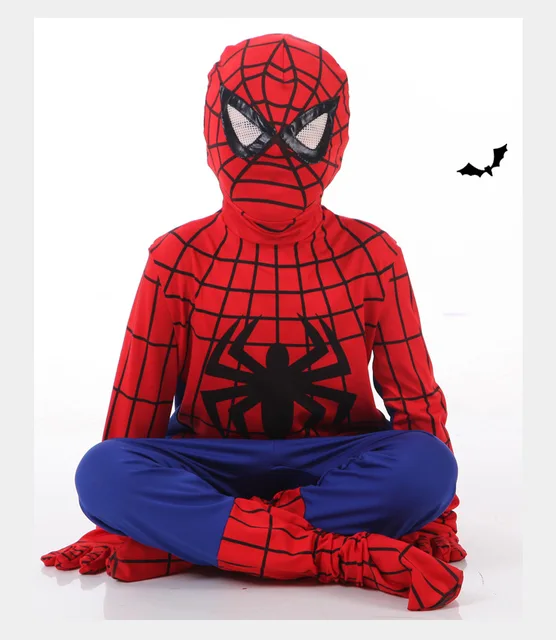 2016 anime superhero spiderman costume halloween cosplay full plus size spiderman costume