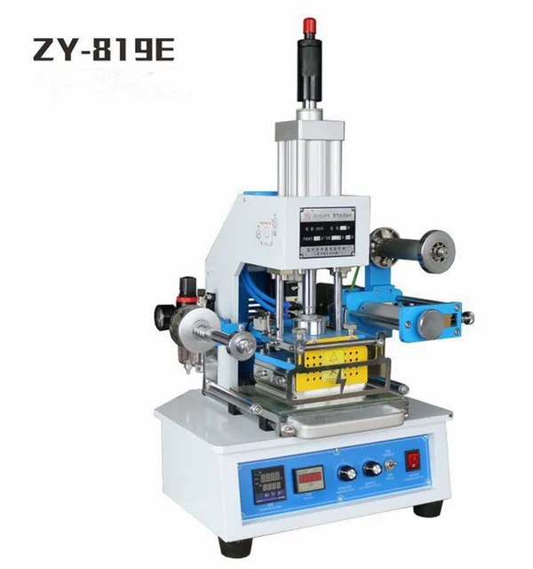 

ZY-819E Automatic Stamping Machine,leather LOGO Creasing machine,pressure words machine,LOGO stampler,name card stamping machine