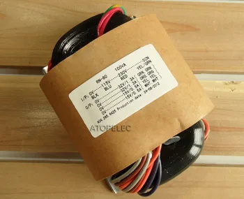 

220V 100W R-Core Transformer 36V+36V 15V+15V for Audio Amplifier Preamps AMP R Core