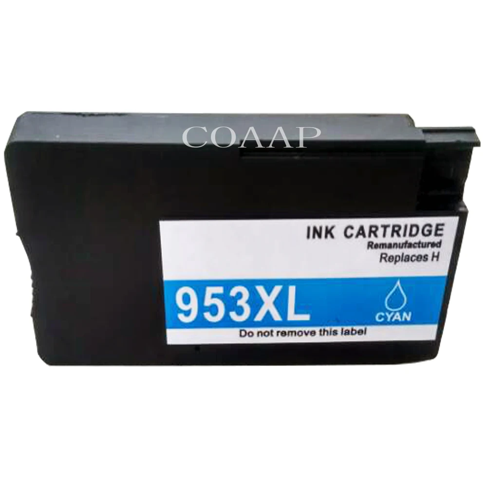 1pk Compatible hp953 F6U16AE Cyan Ink Cartridge For HP Officejet Pro 7740 8210 8218 8710 8715