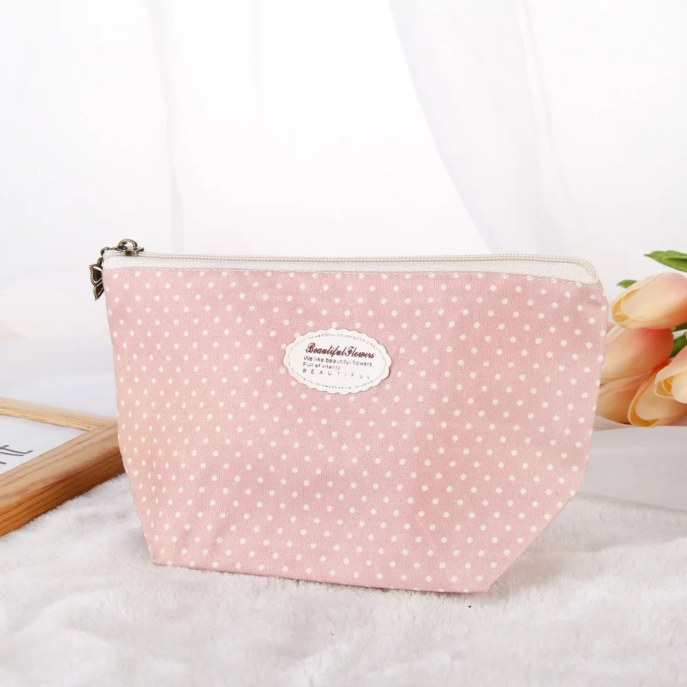 ETya الطازجة أزياء النساء حقيبة سفر لمستحضرات التجميل الدانتيل زهرة حقيبة مستحضرات تجميل سستة حالة السيدات المنظم حقيبة مستحضرات تجميل مجموع...