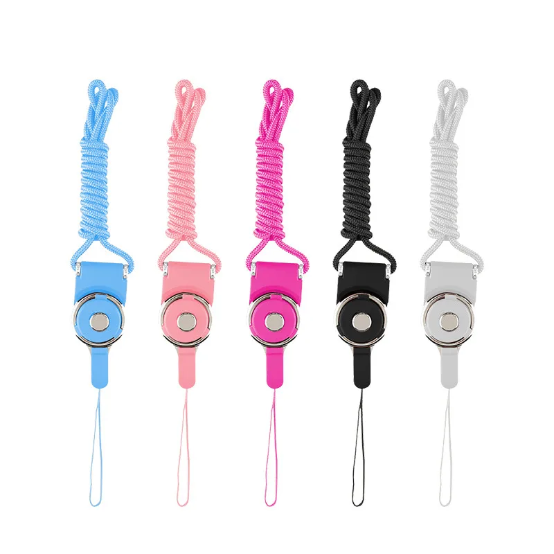 

Cell Phone Hanging Strap Mobile Phone Detachable Neck Straps Flexible Sling Necklace Rope For iPhone 8 7 6 6s Samsung 70