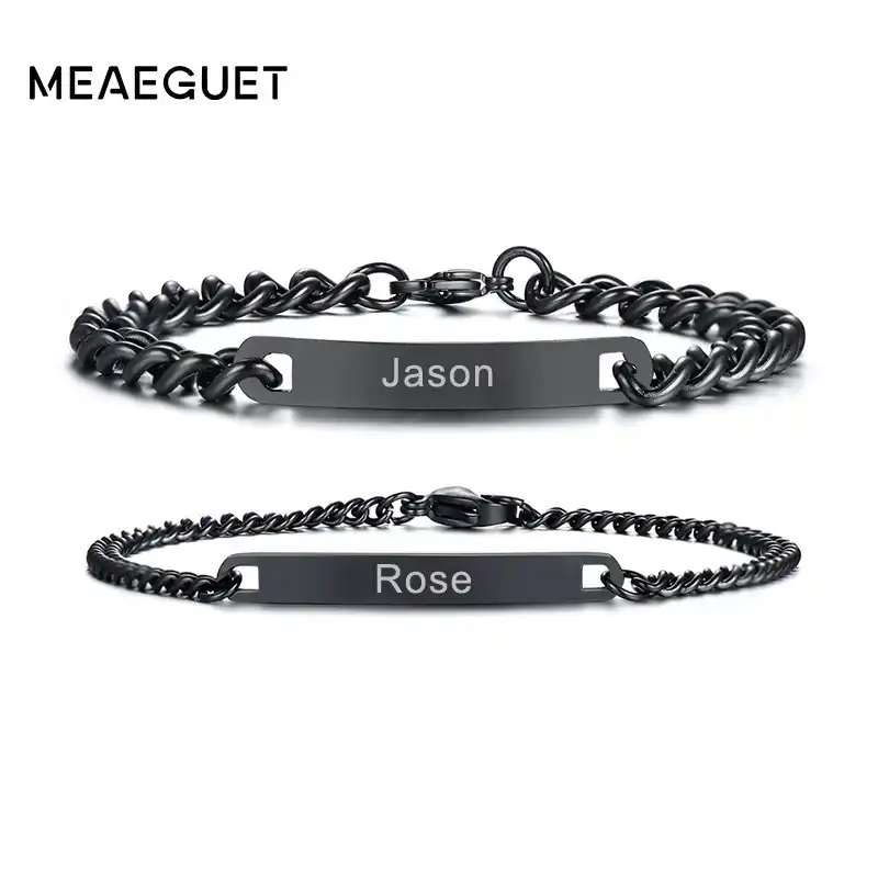 custom id bracelets