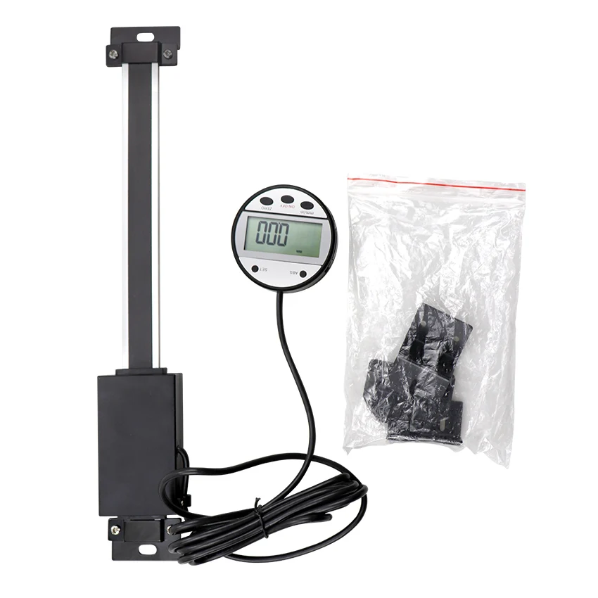 

Digital Linear Scale with Remote Display 0.01mm Remote External Display 0-150mm/0-200mm/0-300mm For Milling Machines