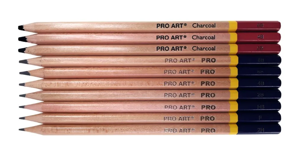 Artist sketch pencils Charcoals Professional-03