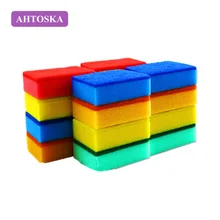 Ahtoka 10 шт./партия супер дезактивация губка нано губчатая тарелка полотенцесушитель реверсивная Чистка для кухни дома