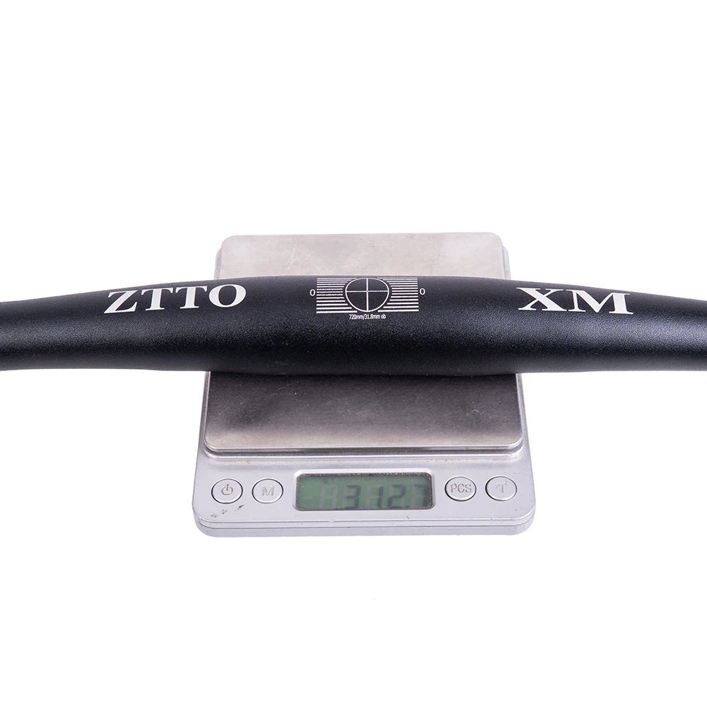 ZTTO XM MTB руль для велосипеда 720 мм 780 мм 31,8 мм алюминиевый сплав ручка бар плоский стержень прямая Толстая труба 6 назад