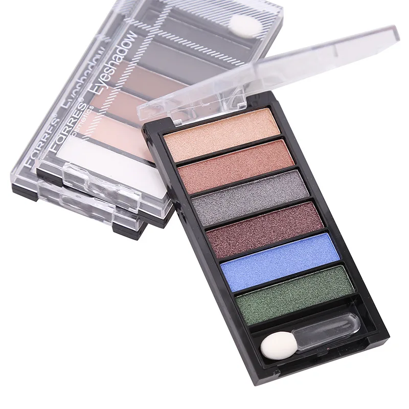 

6-color Eyeshadow Strip Palette Pearlescent Matte Nude-border Makeup QRD88