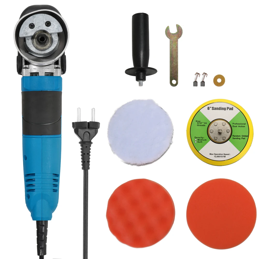 

Dual Action Polishing Machine Car Wax Polisher Electric 220V 50Hz Input Power 680w Shock Polisher Sealing Glaze Waxing Machine