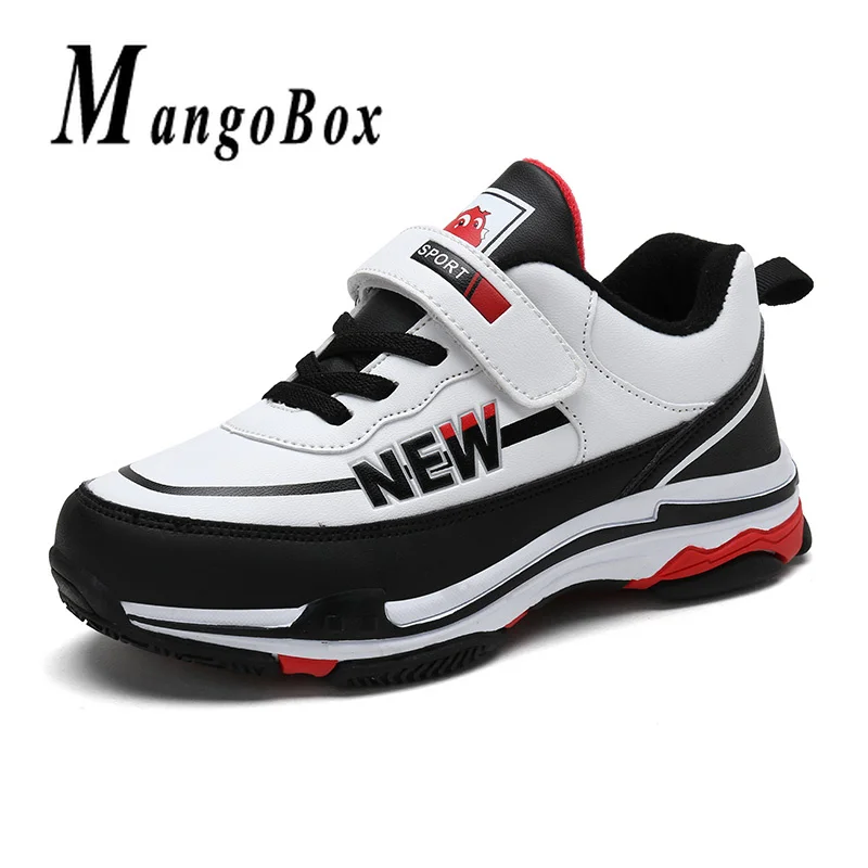Boys Kids Sport Shoes Dark Blue Red Children Running Boys Shoes Comfortable Jogging Boys Shoes Rubber Sole Athletic Sneakers