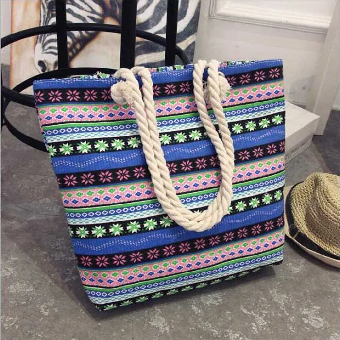 Fashion Folding Women Big Size Handbag Tote Ladies Casual Flower Printing Canvas Graffiti Shoulder Bag Beach Bolsa Feminina best wristlet wallet