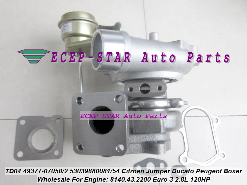 jc-Turbo TD04 49377-07050 49377-07052 53039880081 53039880054 0375F6 Turbocharger