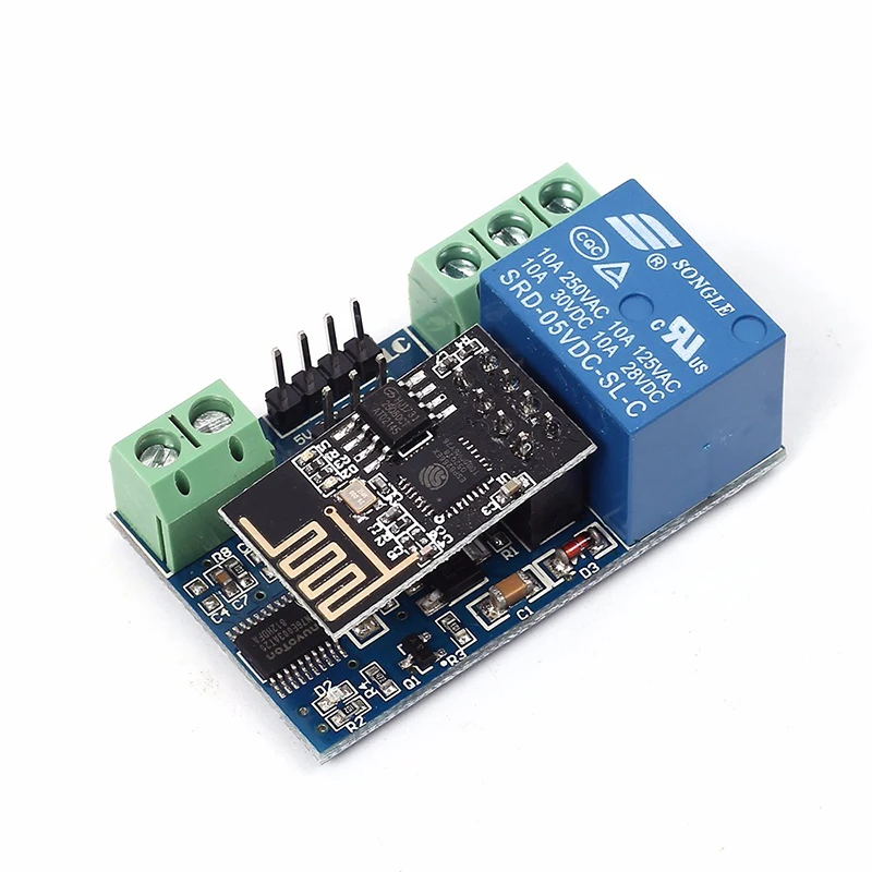 Релейный модуль с дистанционным управлением ESP8266 5 В Wi Fi управление через