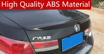 

For Honda Accord Spoiler High Quality ABS Material Car Rear Wing Primer Color Rear Spoiler Special spoiler 2007-2012
