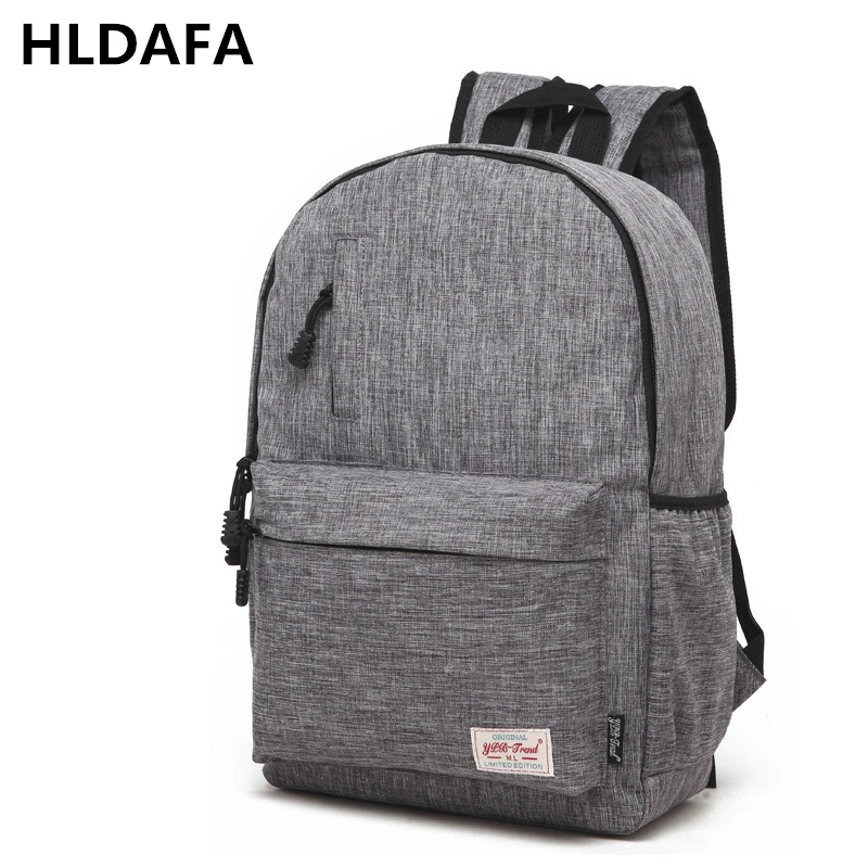 

2019 Bacisco Canvas Backpack Women Men Large Capacity Laptop Backpack Student School Bags for Teenagers Travel Backpacks Mochila