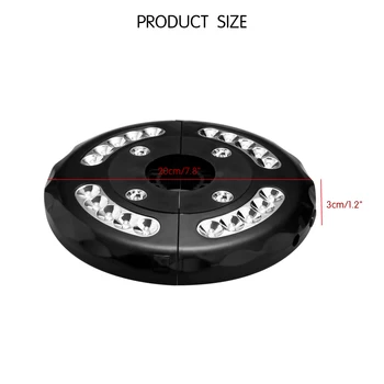 28LED Patio Umbrella Pole Light Garden Portable Camping Tent Lamp 1