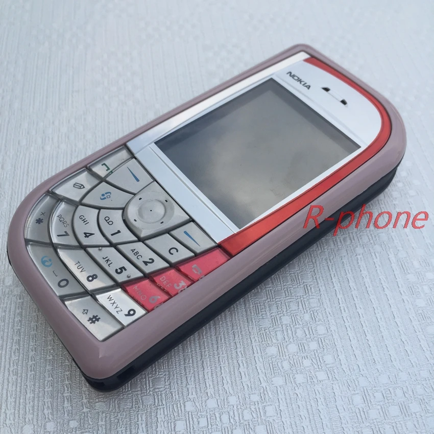 Разблокированный Восстановленный Nokia 7610 розовый мобильный телефон GSM трехдиапазонная камера Bluetooth мобильный телефон