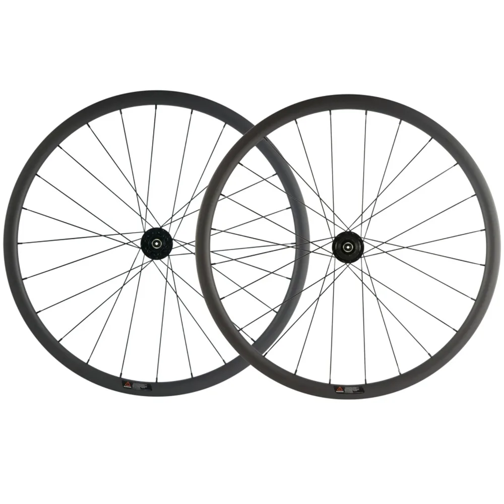 Sale 700C Disc Brake Wheels Cyclocross Wheels 30mm 40mm 45mm 55mm Carbon 25mm Tubeless Carbon Bicycle Disc Wheelset 6 Bolt/Centerlock 1