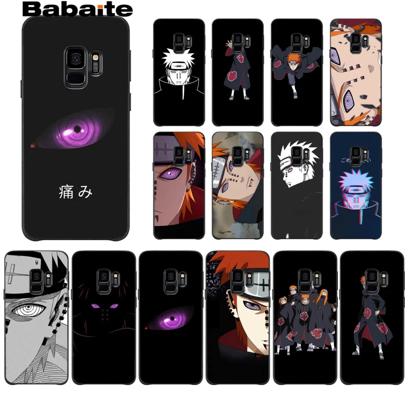 Красочные милые телефонные аксессуары Babaite Naruto для GALAXY s5 s6 edge plus s7 s8 s9 s10