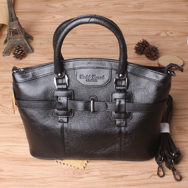 GOLD CORAL 2018 New Style Genuine Leather Women's For Messenger Bags