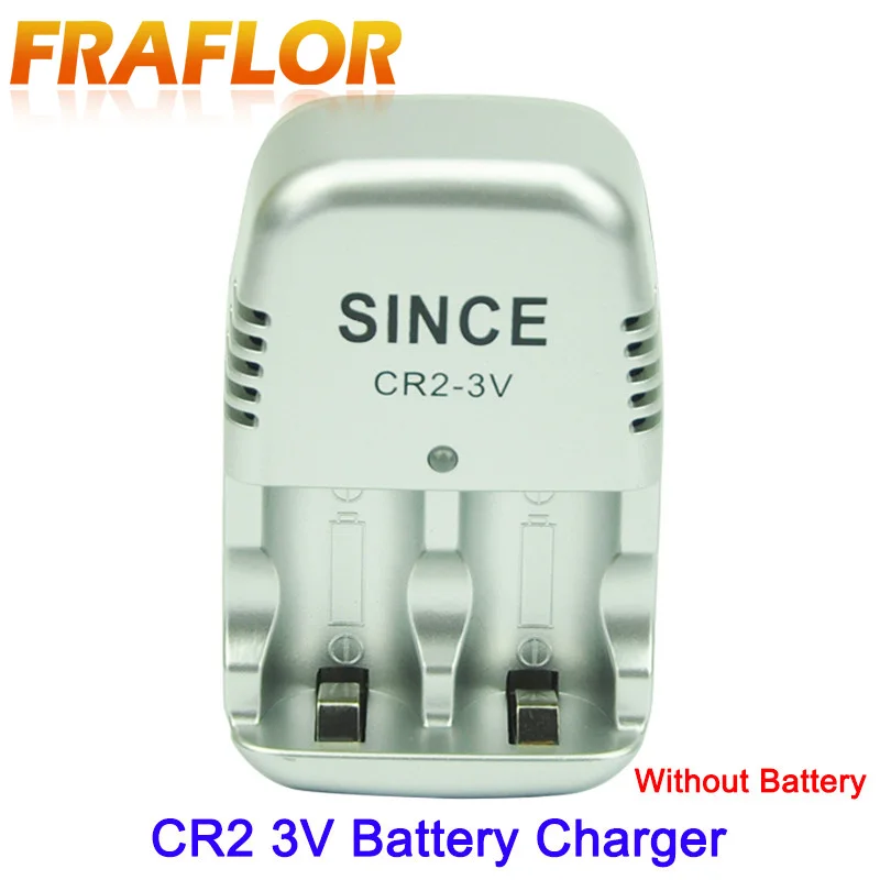 

1 Pcs CR2 Battery Charger Travel Home Charger For CR2 Lithium Rechargeable Battery