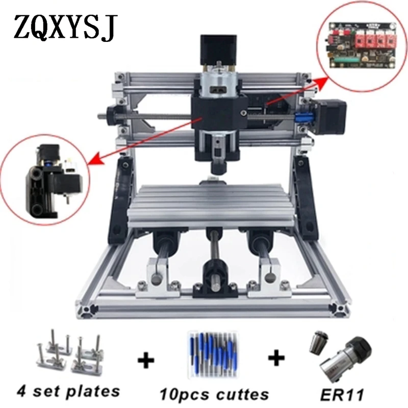 

CNC1610 mini engraving machine laser engraving machine CNC engraving machine three-axis engraving machine parts Steel Ceramic