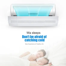 Горячий Регулируемый Кондиционер Ветер Дефлектор без перфорации Легкая установка анти-ветер Телескопический 74-103 см