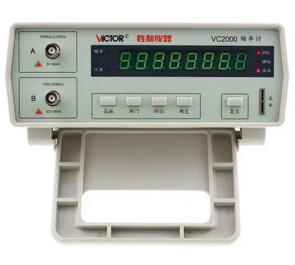 

Multifunctional VC2000 Frequency Counter Testing Meters 8-bit Led Display