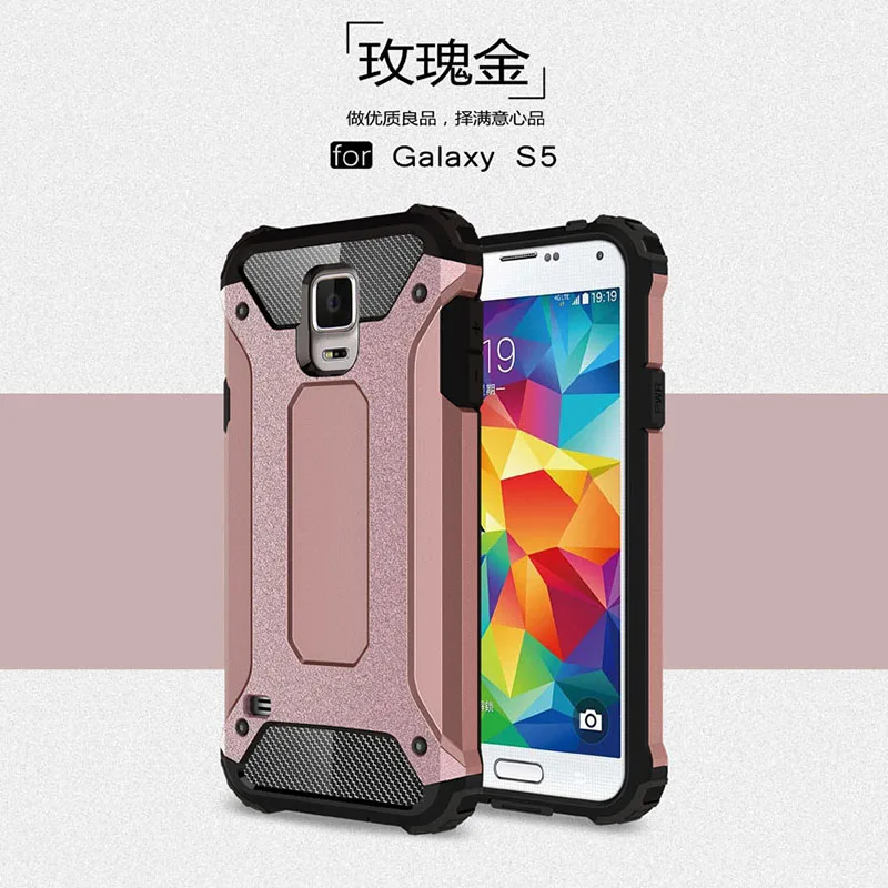 Чехол для samsung Galaxy S5, чехол для samsung Galaxy S5 Neo Duos Plus Sm G900F G903 G900 I9600, Sm-G900F чехол - Цвет: Rose Golden