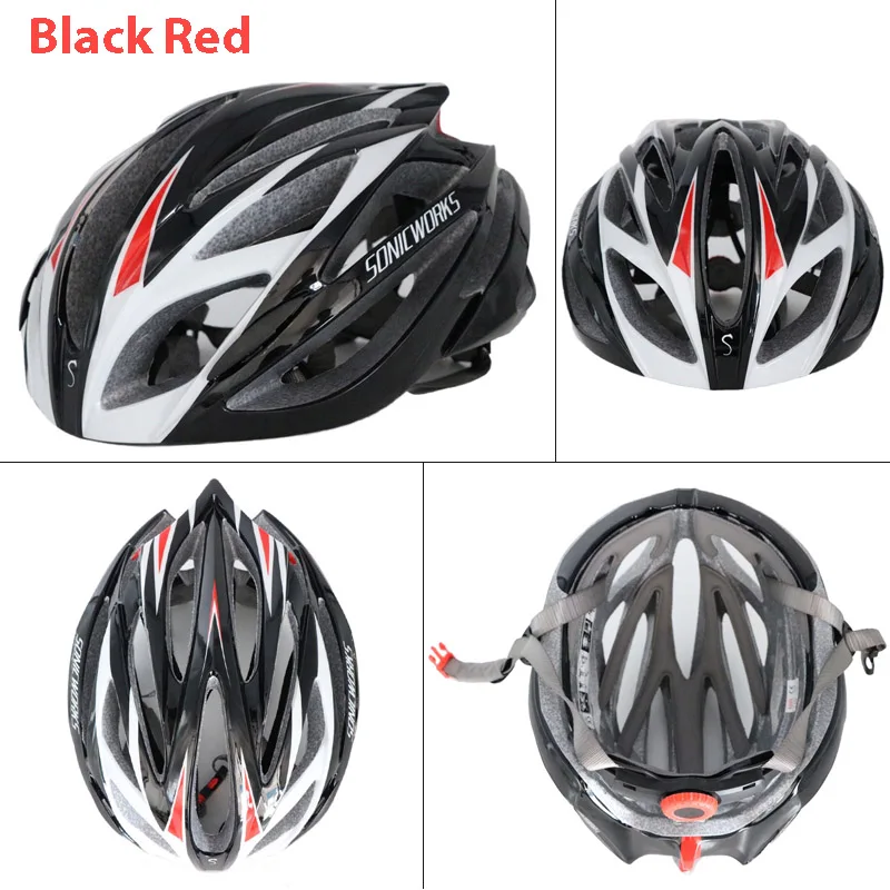 Bicycle Helmets Integrally-molded Men Women Ultralight Mountain Road Bike Helmet Cycling Helmets For 57-62cm 21 Vents SW0006 (10)