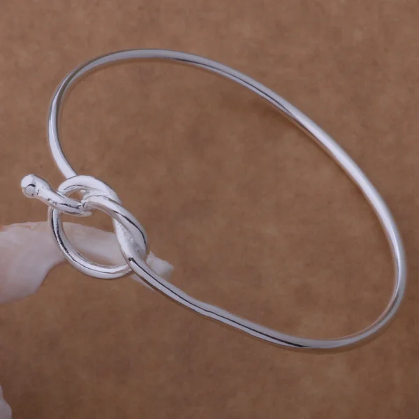 knoop armband zilver knoop armband zilver