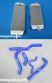 

FOR KAWASAKI KXF250 KX250F KX 250 F 07 08 2007 2008 radiator and BLUE Y hose