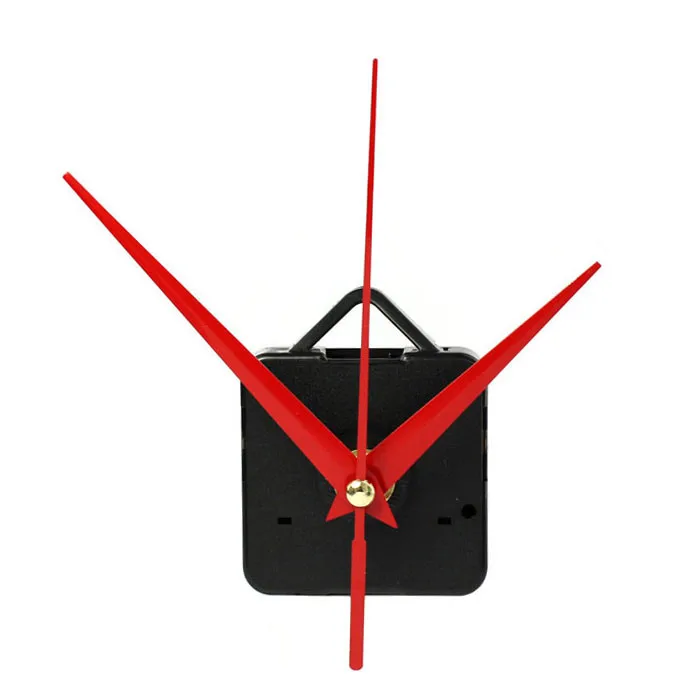 Высококачественные кварцевые часы механизм с крюком DIY запчасти 6 стилей детали+ белые стрелки Прямая поставка