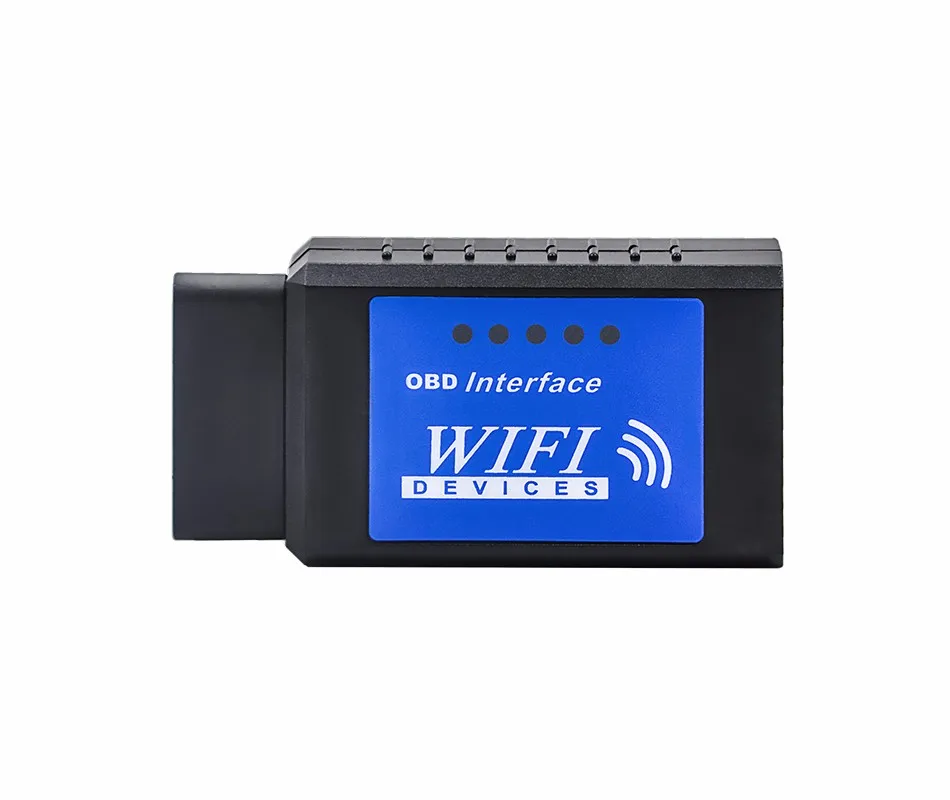 Высокое качество новейшая версия ELM327 wifi OBDII диагностический беспроводной сканер для IPhone Touch ELM 327 wifi OBD 2 сканер