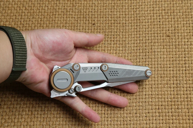 NOC S09 Тактика Складной нож MRBS шарикоподшипник M390 лезвие титановая ручка Кемпинг Охота Ножи для выживания на открытом воздухе EDC инструменты