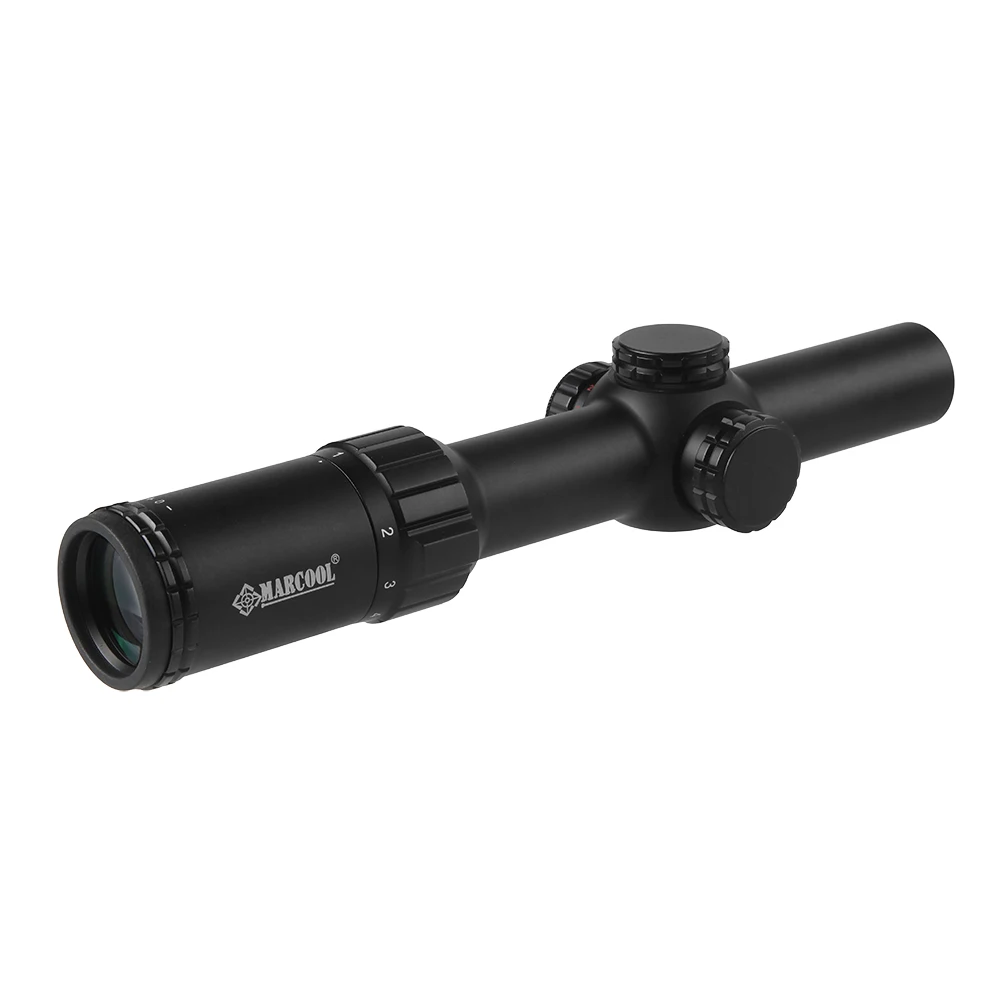 Оптический прицел MARCOOL 1 6x24 PrecisionGun противотуманная и водостойкая оптика 1/2 MOA для