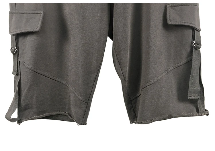 Мужские шорты Карго Летние повседневные карманные шорты Masculino мужские джоггеры комбинезон военные короткие брюки плюс размер треники K905