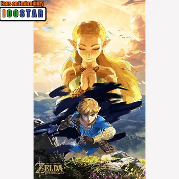 

Diamond painting Cartoon The Legend Of Zelda Breath Of The Wild Wall Art Picture Art Print Painting for Living Room Wall Decor