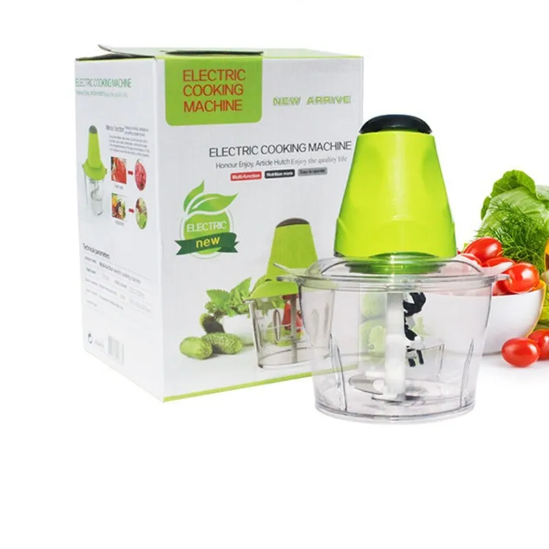 2L Electric Kitchen Meat Grinder Chopper Shredder Food Chopper Household Processor Kitchen Tool 2L Electric Kitchen Meat Grinder Chopper Shredder Food Chopper Household Processor Kitchen Tool