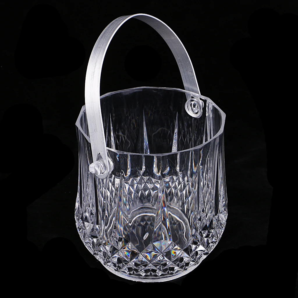 Champagne Ice Bucket Wine Drinks Beer Bottles Cooler Bar Tool Supply 12x22cm