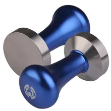 Edelstahl 51mm 57,5mm 58mm Blau Kaffee Tamper Barista Espresso maker Grinder Handgemachte Qualitäts Heißer Verkauf