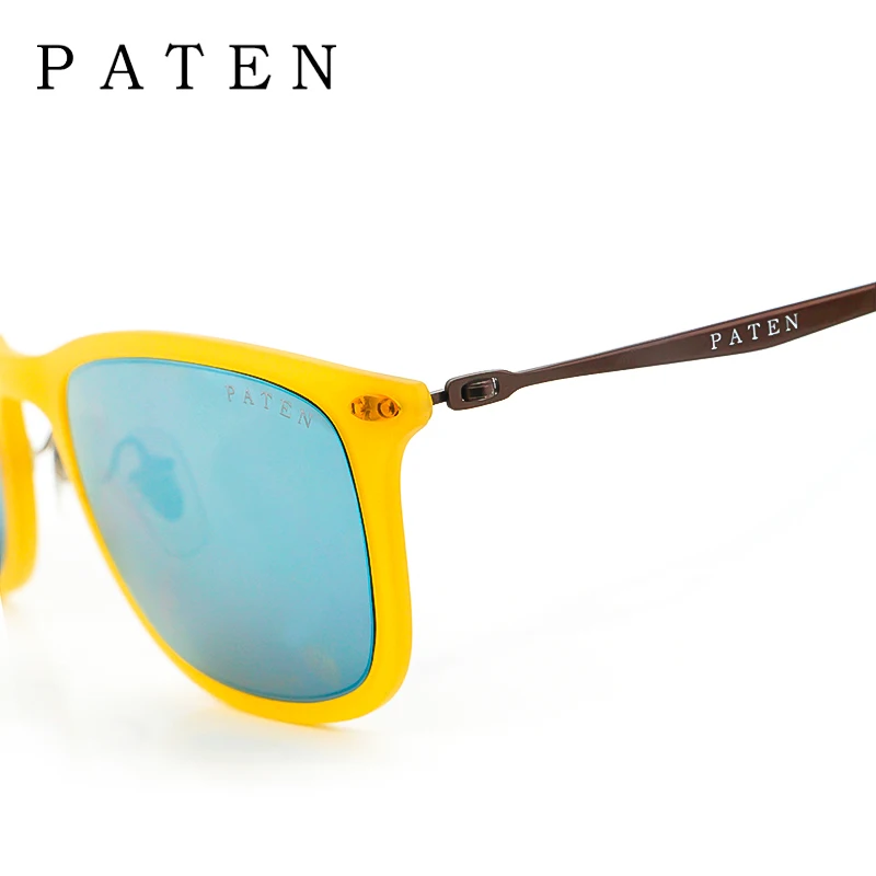 Italian Eyewear Brands Bronze Tinted Yellow Mirror Sun glasses Cheap