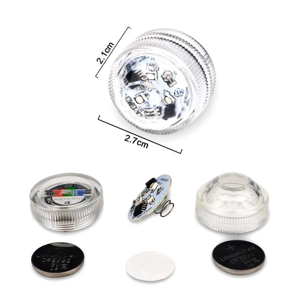 1 PC RGB 13 Colors LED Light for Shisha Hookah Narguile Bar Decoration Accessories Festive Party Decoration With Remote Control