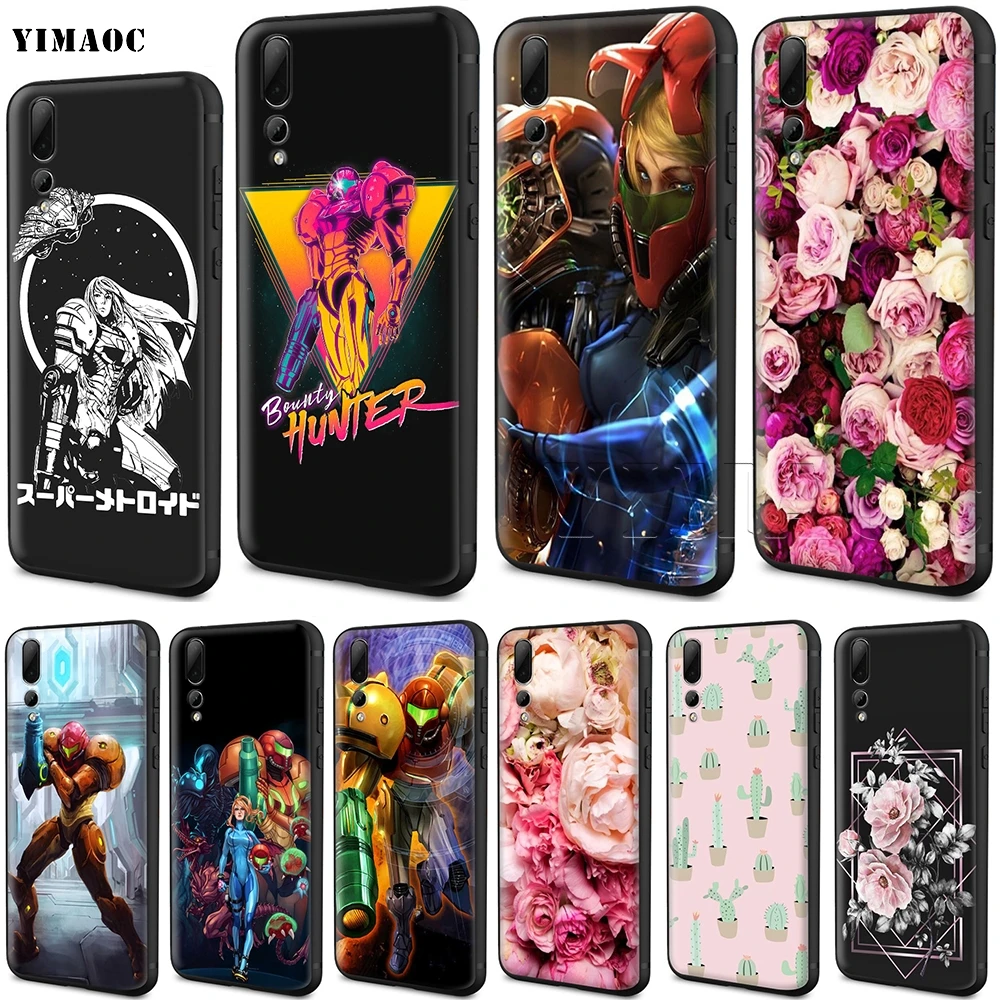 

YIMAOC Samus Aran Metroid Case for Huawei Mate 10 P8 P9 P10 P20 P30 P Smart Lite Pro Mini 2017