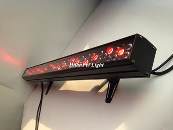 

2lot indoor led wash bar 72x3w rgbw linear bar lyre wash wall led rgbw
