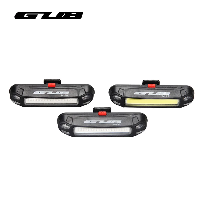Excellent 100Lumens 3Color Bicycle Rear Light Red Blue Black LED Taillight MTB Road Bike USB Rechargeable Tail Light Back Lamp for Cycling 0