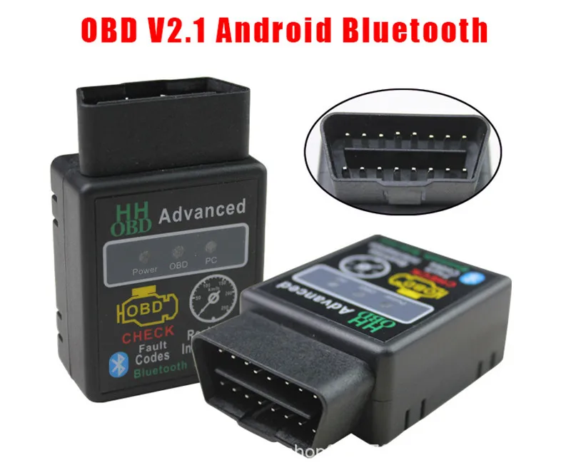 Hiyork Супер Мини Авто ELM327 HH для Android Bluetooth OBD 2 OBD II протокол диагностический сканер elm 327 Автомобильный сканер кода